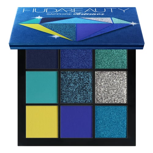 Huda Beauty Obsessions Precious Stones Eyeshadow Palette in Sapphire Huda Beauty Obsessions Precious Stones Eyeshadow Palette in Sapphire